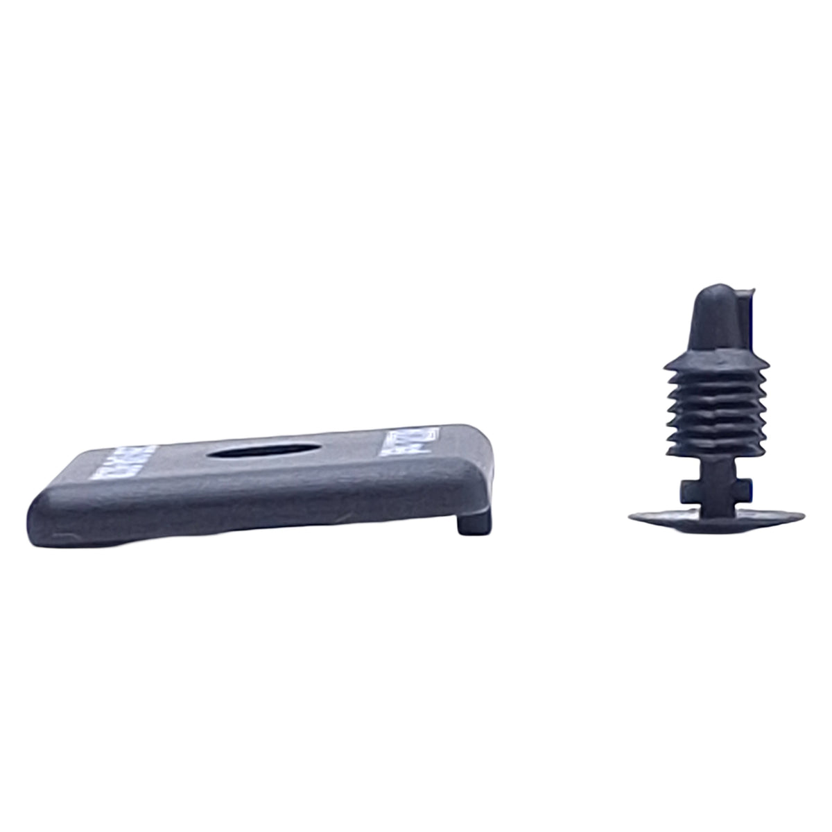 New – Open box Lot of 15 80/20 2015 Black End Cap w/Push-In Fastener, 1 x 1in, ø0.257in ID