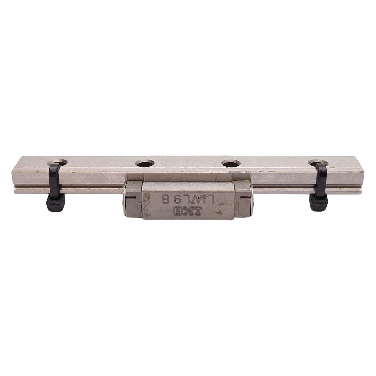 Used IKO LWL9B Linear Guide Assembly, 9x79mm Rail, 30x20mm Carriage, M3, 1810N