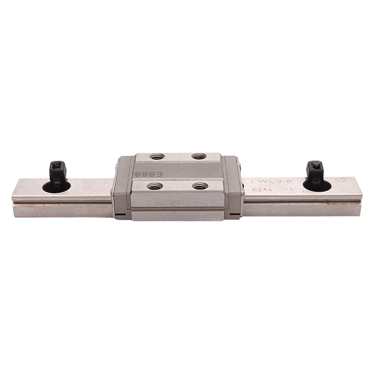 Used IKO LWL9B Linear Guide Assembly, 9x79mm Rail, 30x20mm Carriage, M3, 1810N