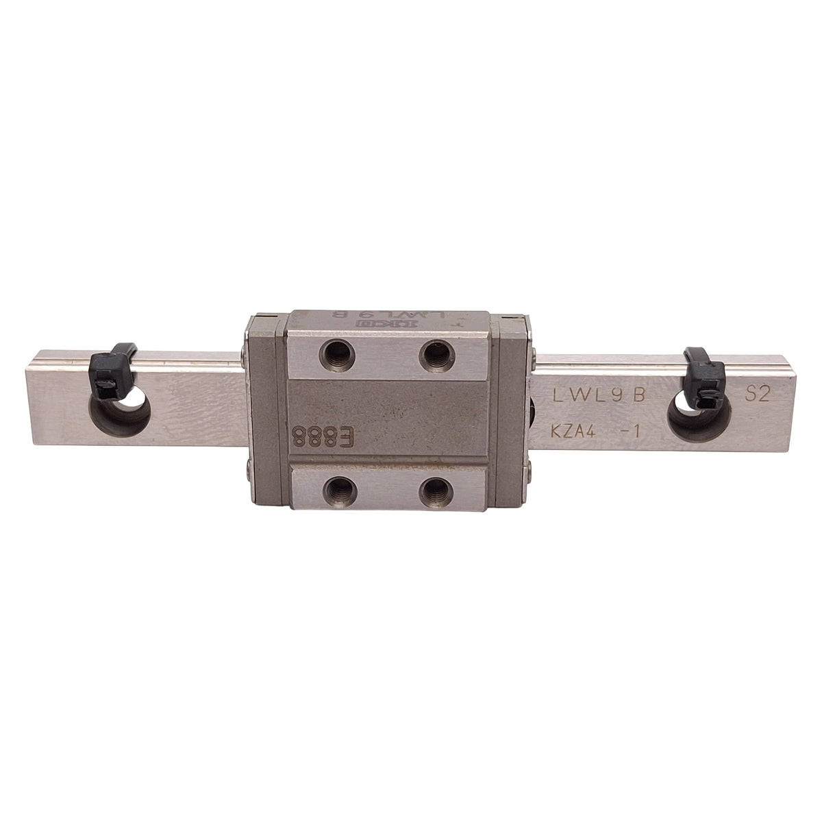 Used IKO LWL9B Linear Guide Assembly, 9x79mm Rail, 30x20mm Carriage, M3, 1810N