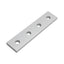 New Lot of 4 80/20 4117 Four Hole Straight Flat Plate, 10-Series, 4in x 0.875in