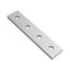 New Lot of 4 80/20 4117 Four Hole Straight Flat Plate, 10-Series, 4in x 0.875in