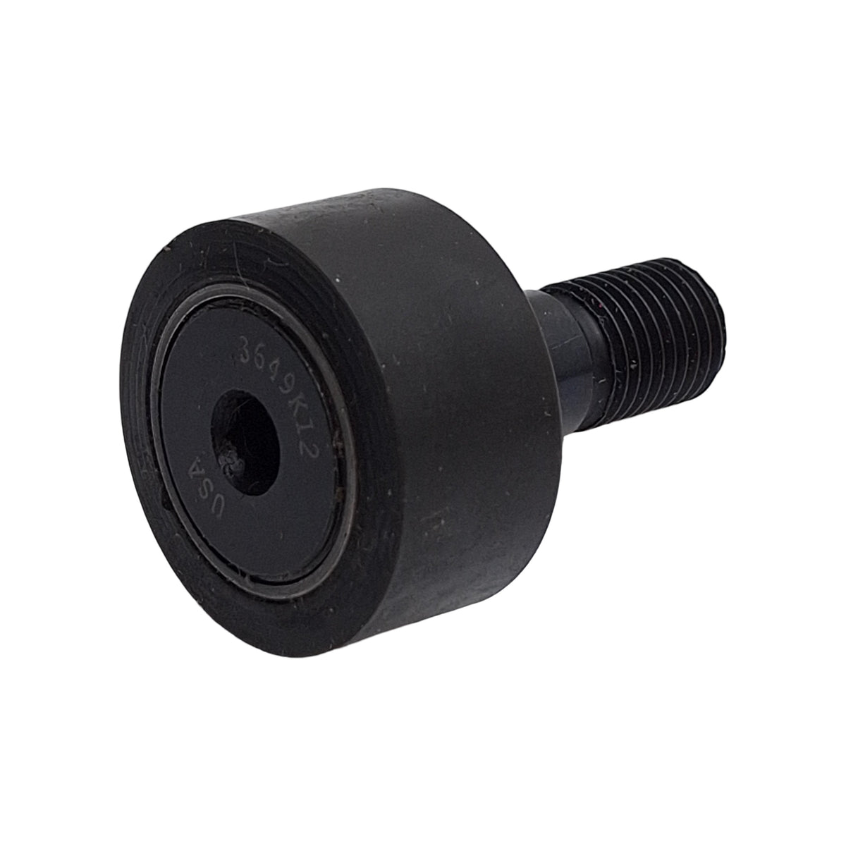 New – Open box Carter CNB-24-SB Cam Follower w/ Hex, ø3/4in Polyurethane Roller, *No Plug*