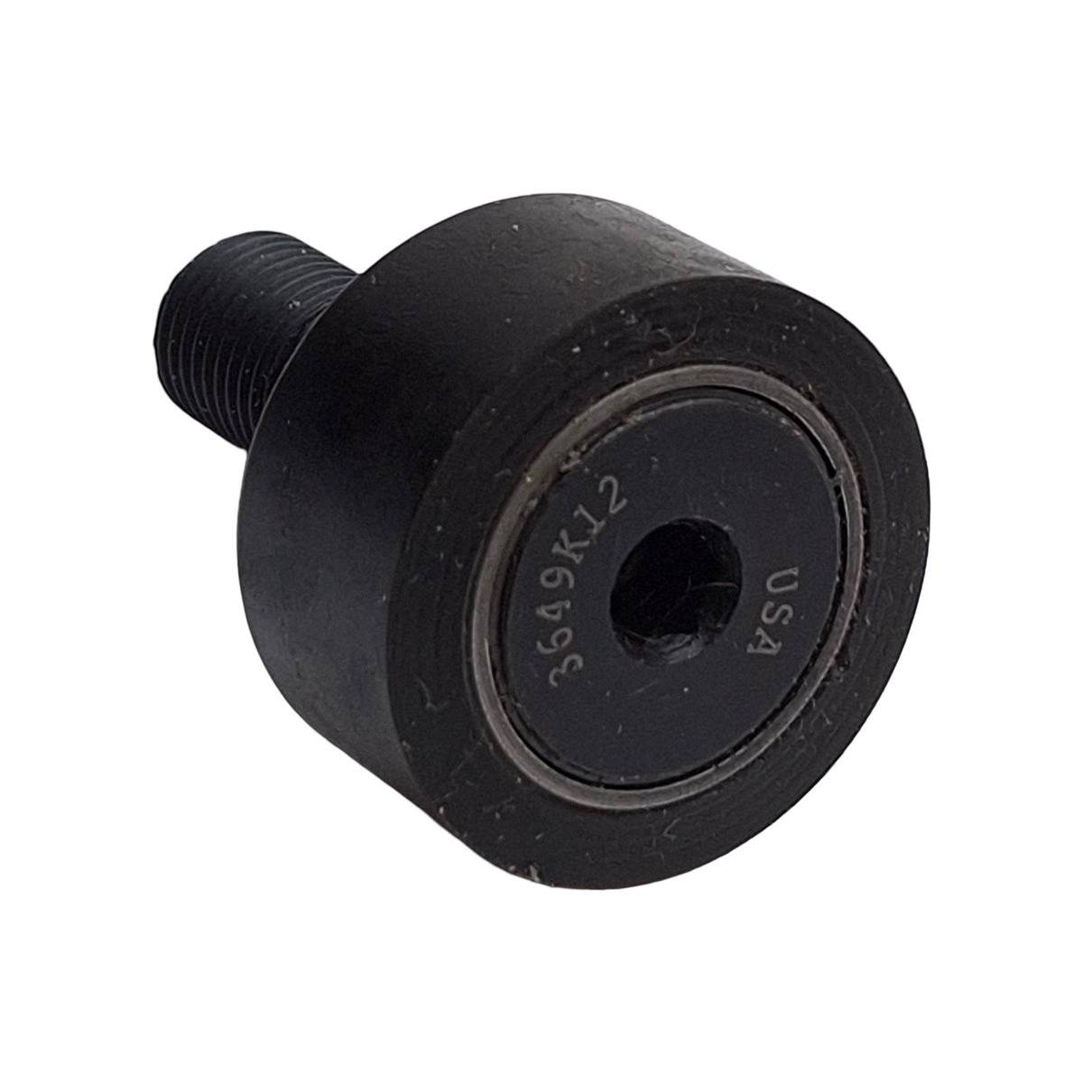 New – Open box Carter CNB-24-SB Cam Follower w/ Hex, ø3/4in Polyurethane Roller, *No Plug*