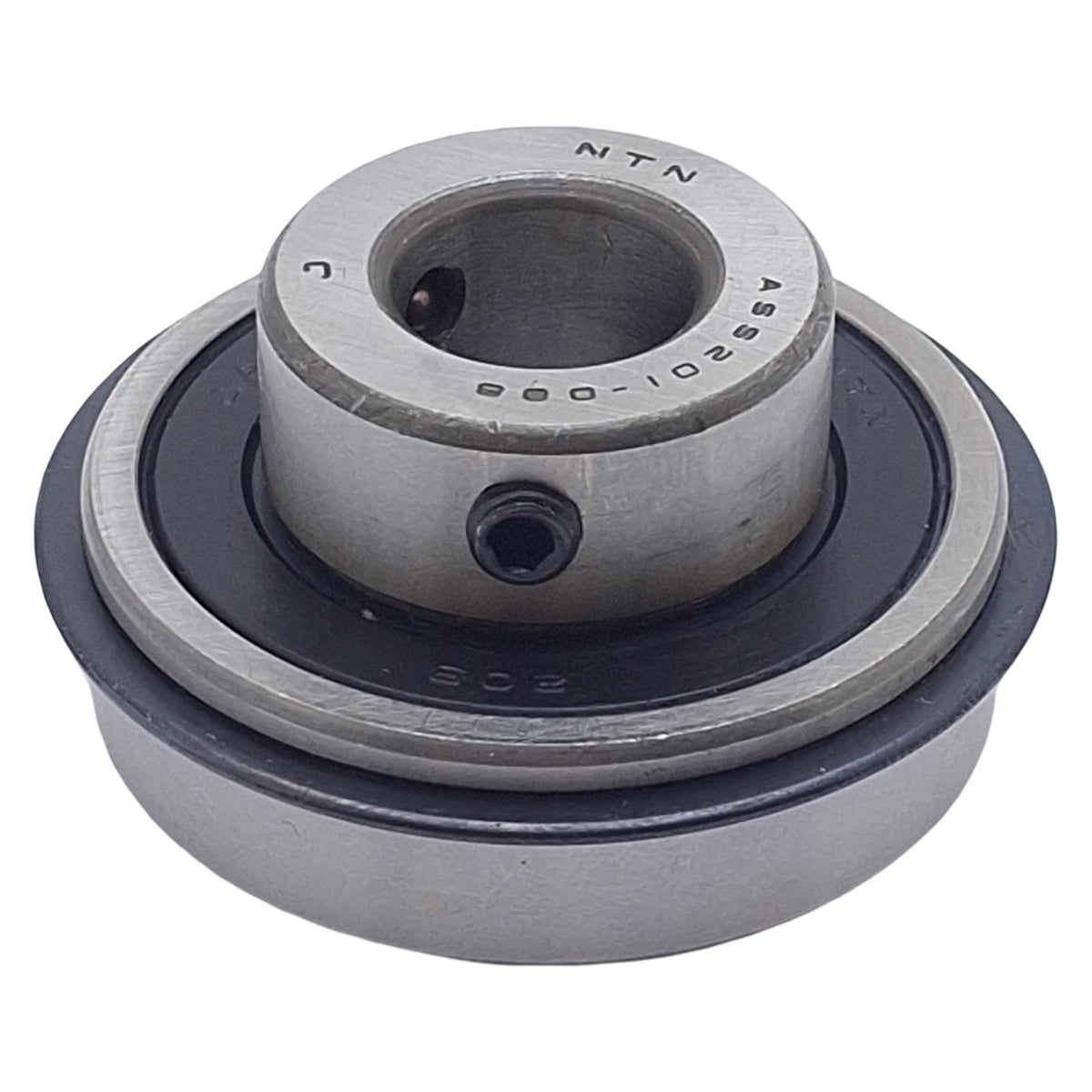 Used NTN ASS201-008 Steel Ball Insert Bearing, ø12.7mm Bore, ø40mm OD, 22mm W, 9600N