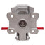 Used Bassick FH-400 Floor Lock, 4-3/4in Retracted, 5-1/2in Extended, 2-5/8 x 3-5/8in