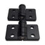 New – Open box Lot of 2 80/20 4489 Four Hole Zinc Hinge, 15-Series, 1.57in Width, 1.7in C2C