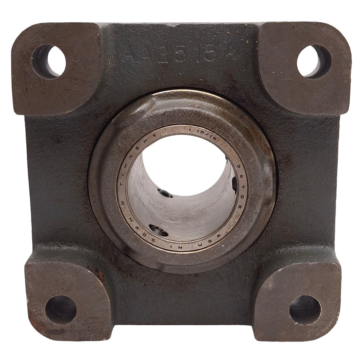 Used Timken E-4BF-TRB-1 15/16 Type E Flange Bearing, ø1-15/16in Bore, 5-5/8in Flange