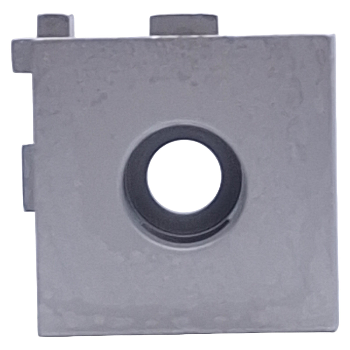 New – Open box 80/20 4042 3-Way Squared Corner Connector, 1in x 1in, ø0.406in-0.257in Bore