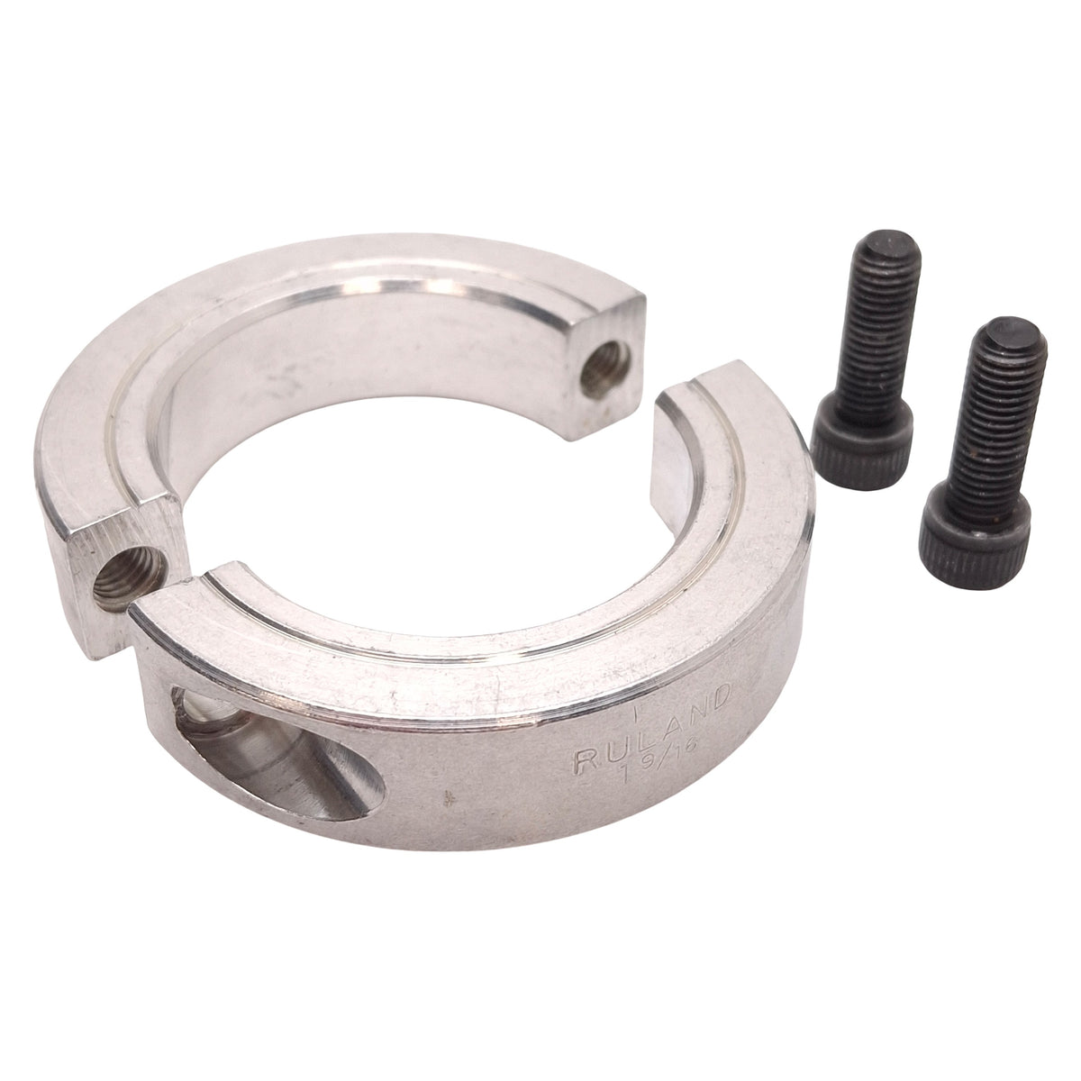 Used Lot of 2 Ruland SP-25-A Two-Piece Shaft Collar, ø1-9/16in ID, 2-3/8in OD