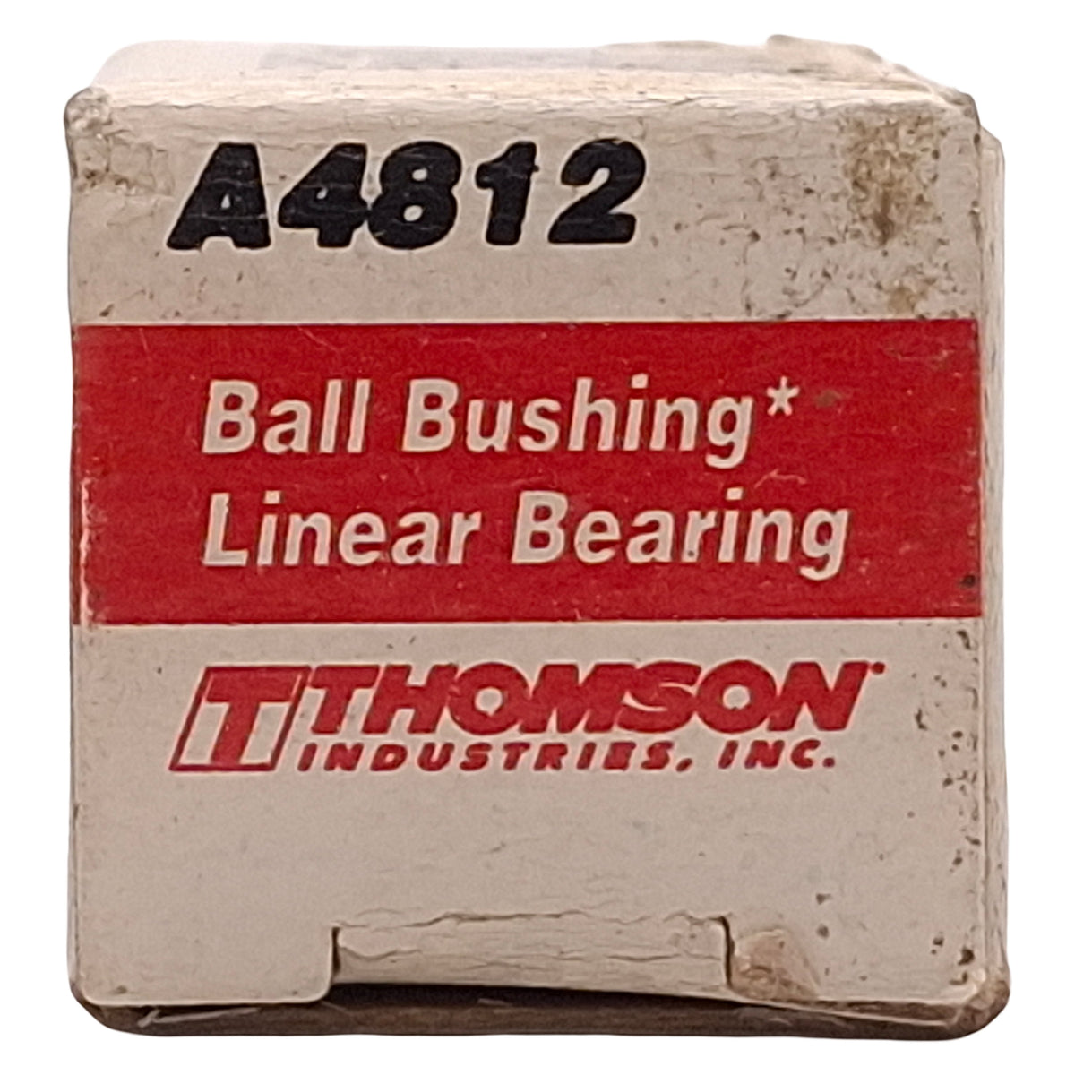 New Thomson A4812 Precision Steel Ball Bushing Linear Bearing, ø1/4in ID, ø1/2in OD