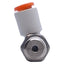 New – Open box Lot of 3 SMC AS2201F-N01-07SA Flow Control Fitting 1/8in NPT to ø1/4in OD Tube