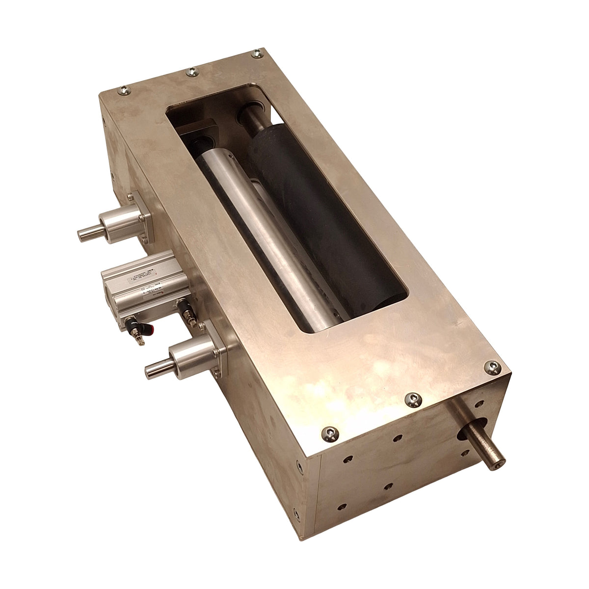 Used Dorner 2200 AquaGuard Stainless Center Mid Drive Module Box For Conveyors