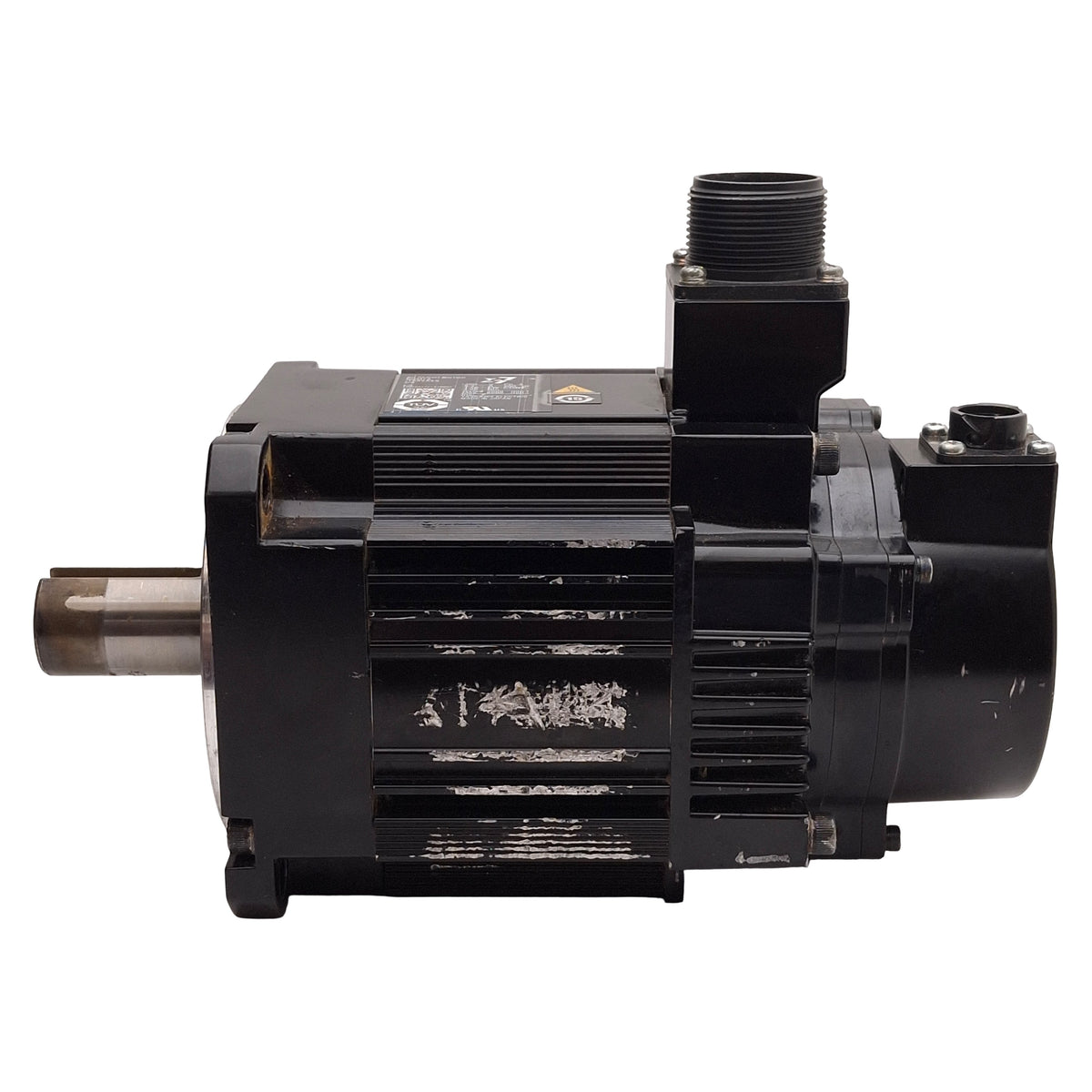 Used Yaskawa SGM7A-15A6A6S Servo Motor, 1.50kW, 3Ø 200VAC, 3000rpm, 100mm Flange