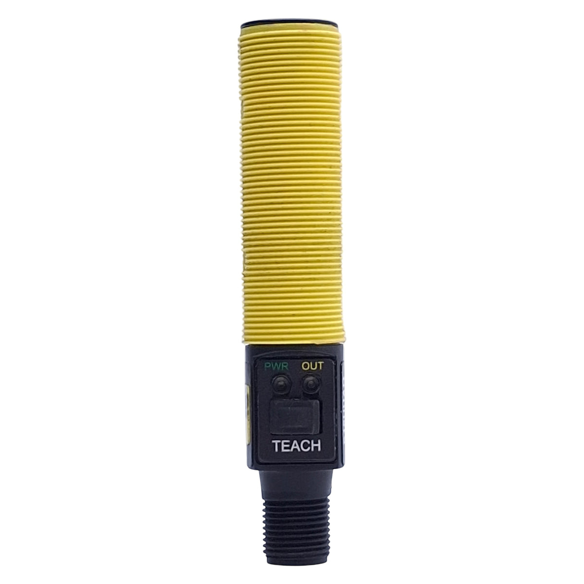 Used Banner S18UUAQ Barrel Ultrasonic Sensor 10-30VDC In, 30-300mm Range, 5-Pin M12