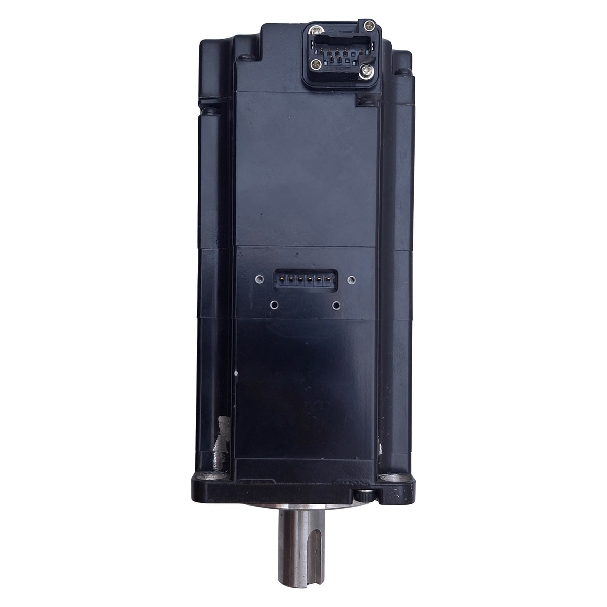 Used Yaskawa SGM7A-04A7D6C Servo Motor, 400W, 3Ø 200VAC 2.4A, 3000rpm, 24VDC Brake