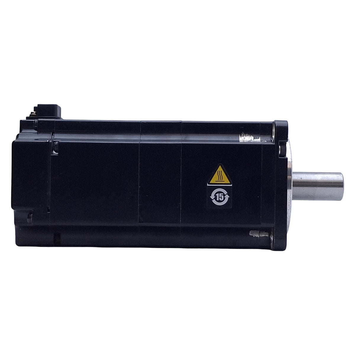 Used Yaskawa SGM7A-04A7D6C Servo Motor, 400W, 3Ø 200VAC 2.4A, 3000rpm, 24VDC Brake