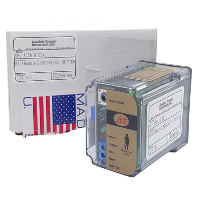 New API API 4058 G D24 Adjustable Sensor to DC Converter, 1V/±10VDC 1mA/4-20mA Out