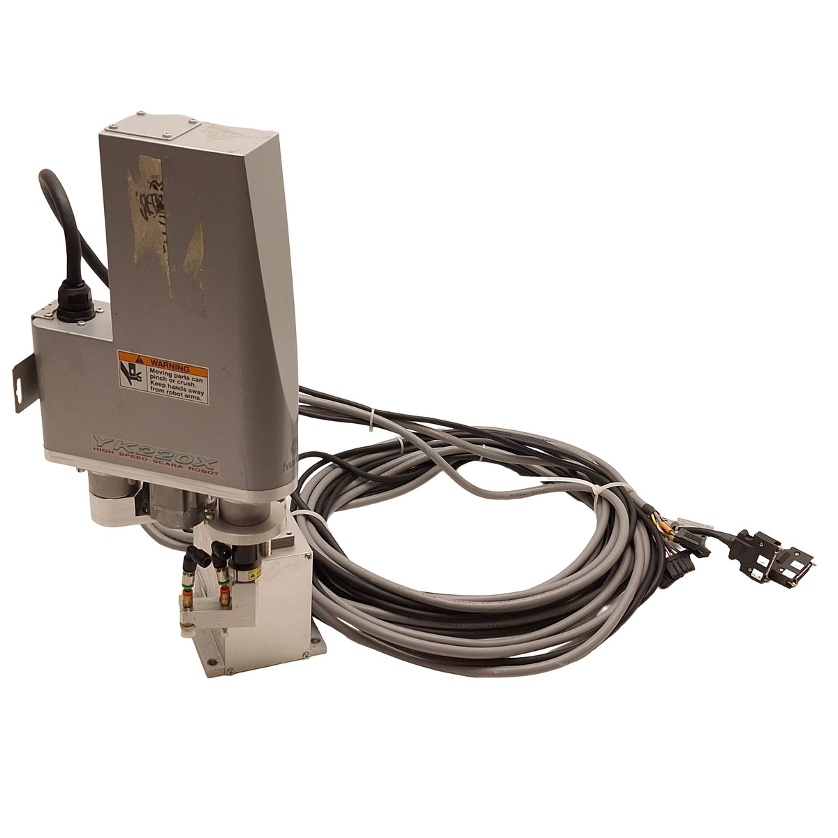Used Yamaha YK220X Industrial SCARA Robot Arm, 220mm(111+109mm) Reach, 1kg Payload