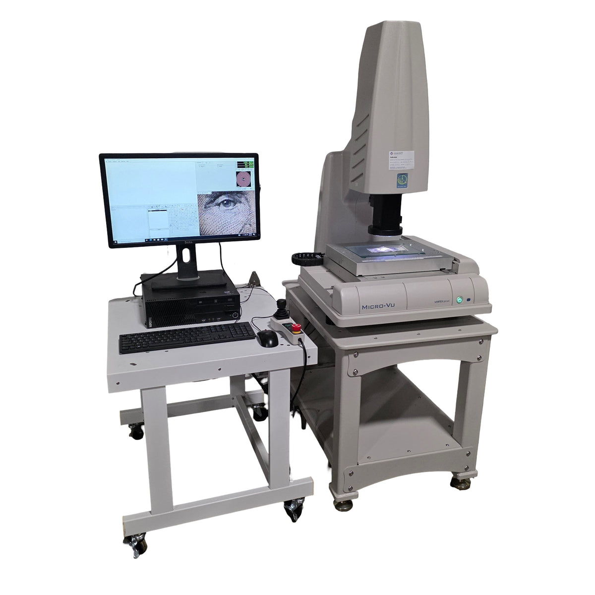 Used Micro Vu Vertex 251UC Automatic Vision Measurement System 250x160x160mm, 0.1µm