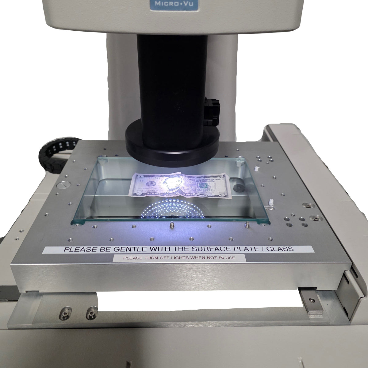 Used Micro Vu Vertex 251UC Automatic Vision Measurement System 250x160x160mm, 0.1µm