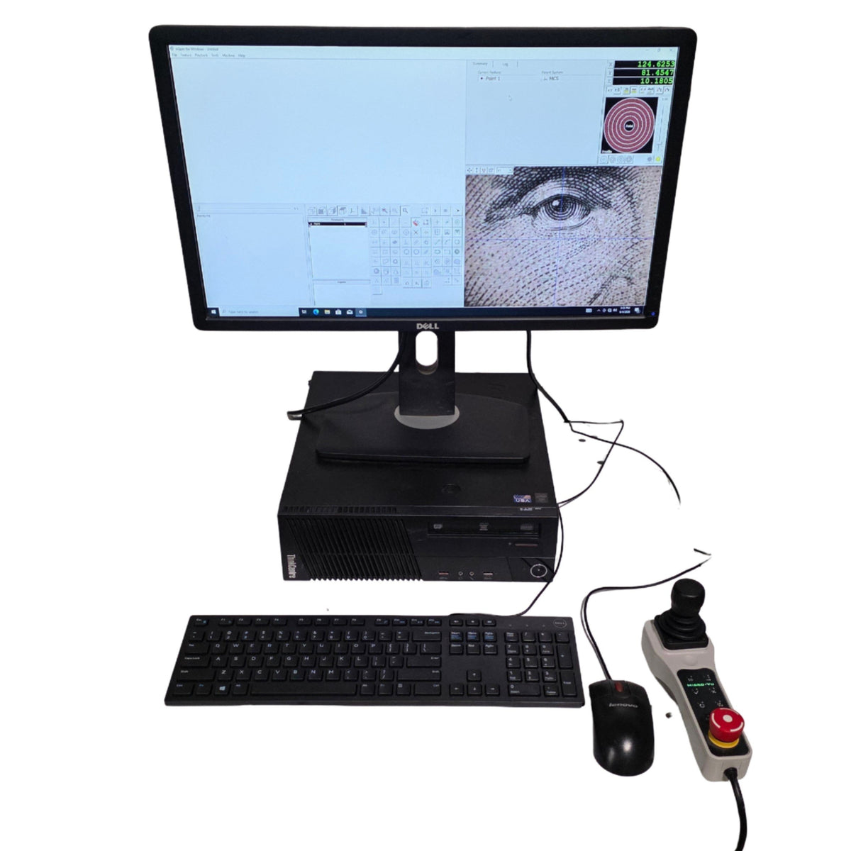 Used Micro Vu Vertex 251UC Automatic Vision Measurement System 250x160x160mm, 0.1µm