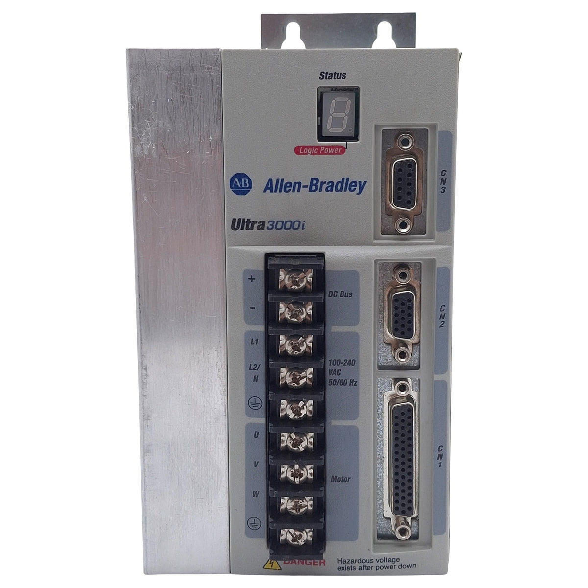 Used Allen Bradley 2098-DSD-020X Ultra3000i Digital Servo Drive, 120/240VAC, 2kW Max