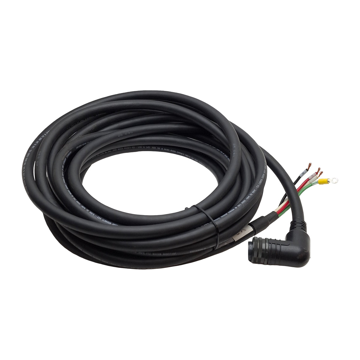 Used Yaskawa B1EV-10(A)-E Value Servo Motor Power Cable 10 Meters 200/400V 850W-2.5kW