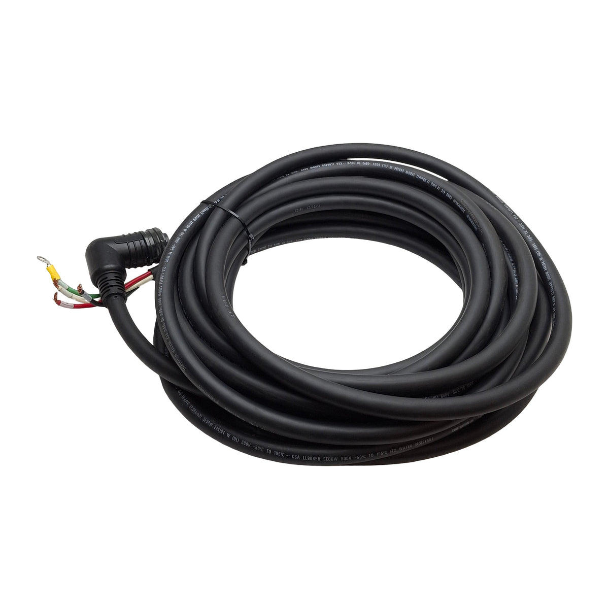 Used Yaskawa B1EV-10(A)-E Value Servo Motor Power Cable 10 Meters 200/400V 850W-2.5kW