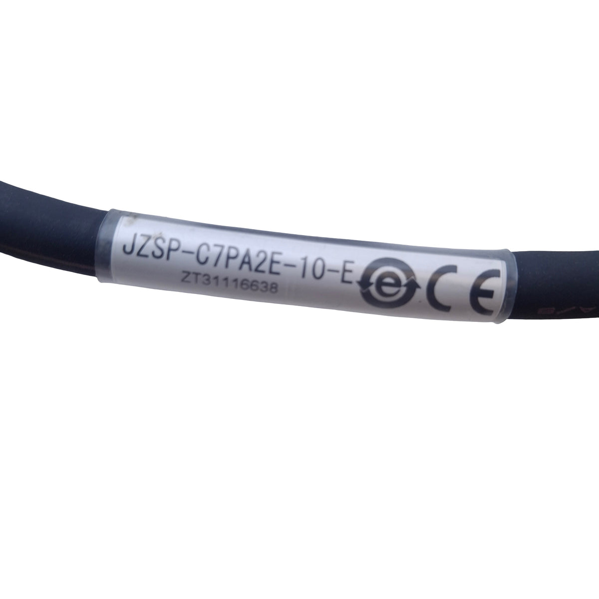 Used Yaskawa JZSP-C7PA2E-10-E Encoder Cable For Sigma-7 Servo Motor Systems, 10m