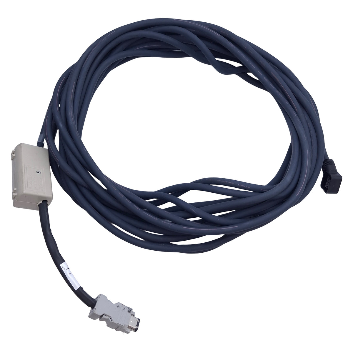 Used Yaskawa JZSP-C7PA2E-10-E Encoder Cable For Sigma-7 Servo Motor Systems, 10m