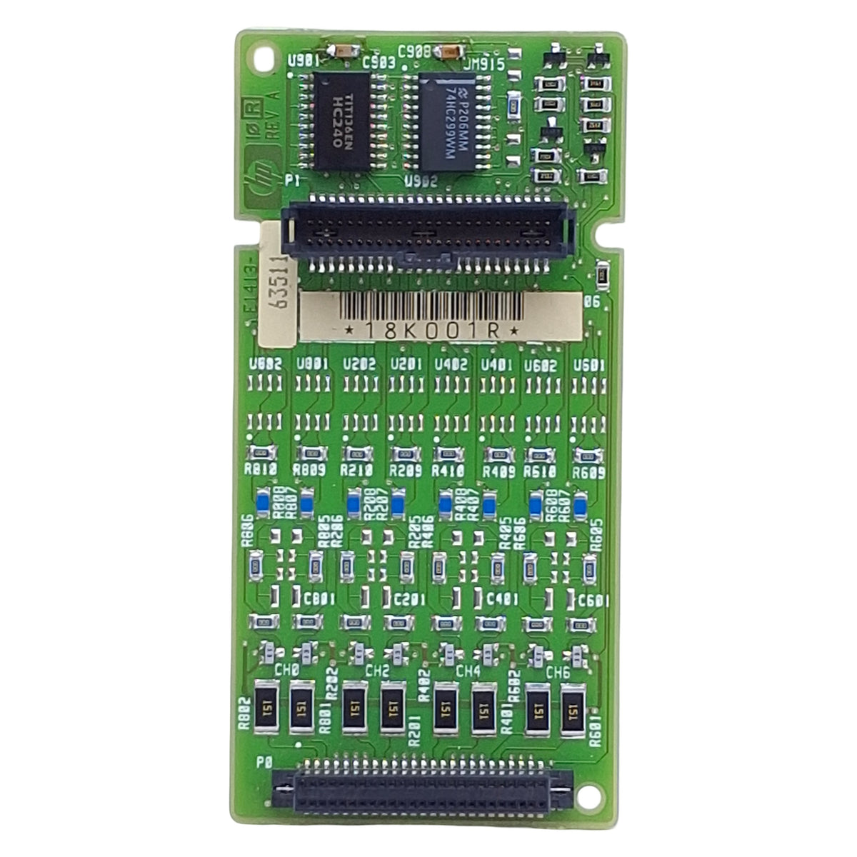 Used Hewlett Packard E1413-63511 Direct Input SCP Module, 8-Channel, 62mV to 16VDC
