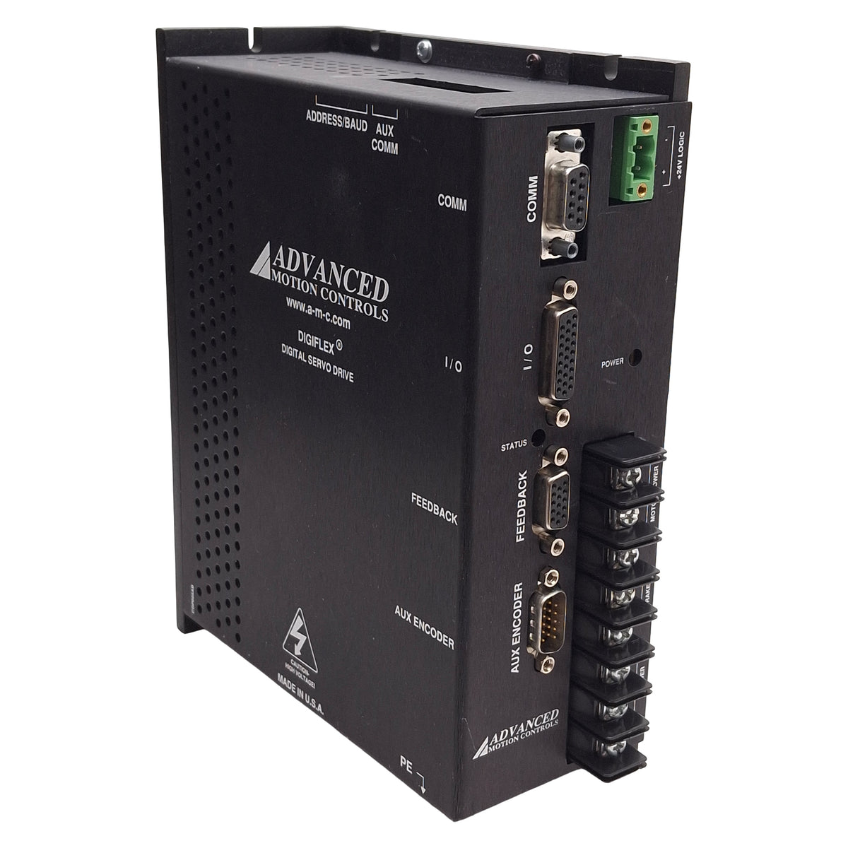 Used AMC DPRANIE-030A400 DigiFlex Digital Servo Drive, 30A, 100-240VAC, RS-232/485