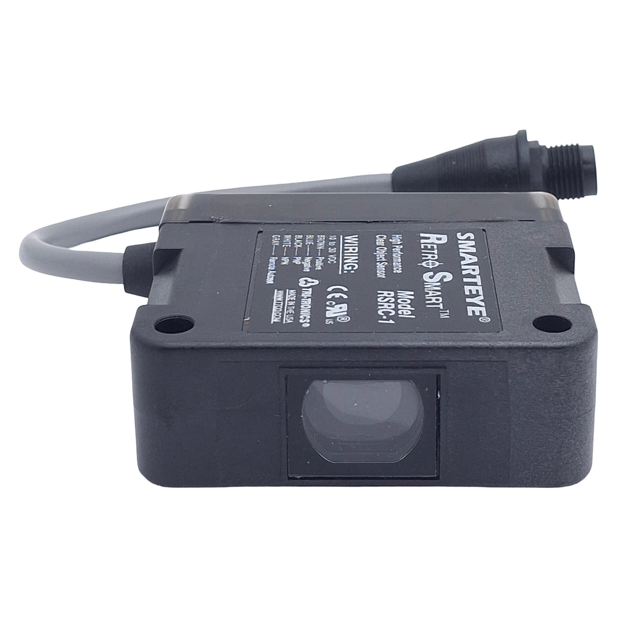 New – Open box Tri-Tronics RSRC-1 Retroreflective Photoelectric Sensor, NPN/PNP, 2.4m Range