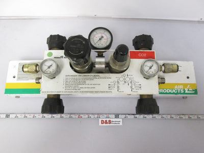 Used Air Products M3140 Carbon Dioxide Distribution Manifold 0-350PSI *Untested*