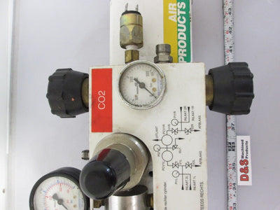 Used Air Products M3140 Carbon Dioxide Distribution Manifold 0-350PSI *Untested*