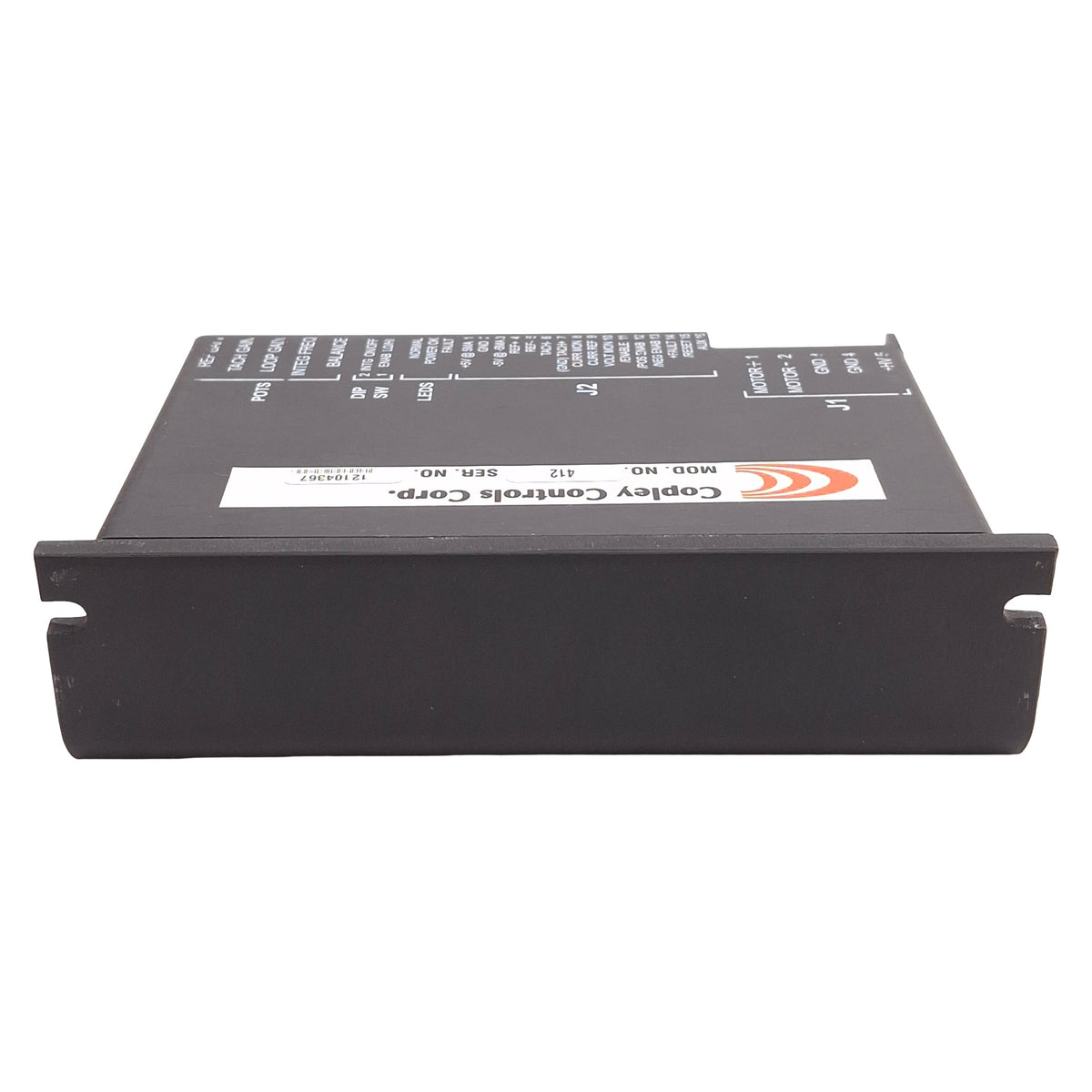 Used Copley Controls 412 DC Brush Servo Amplifier, 24-90VDC Input, 10A 80VDC Output