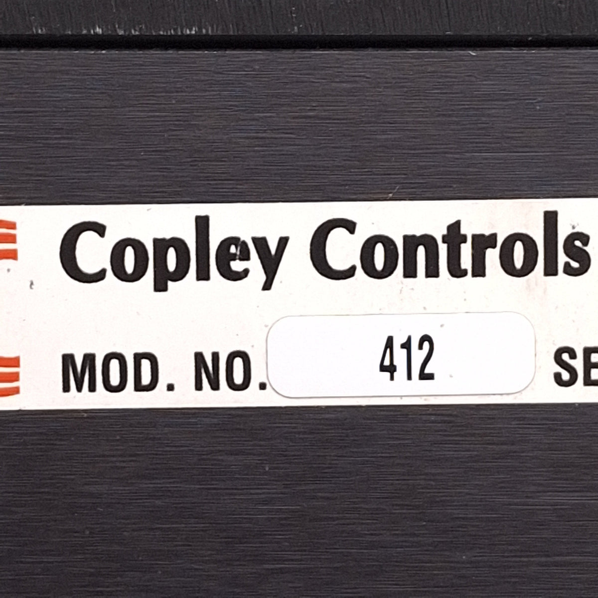 Used Copley Controls 412 DC Brush Servo Amplifier, 24-90VDC Input, 10A 80VDC Output