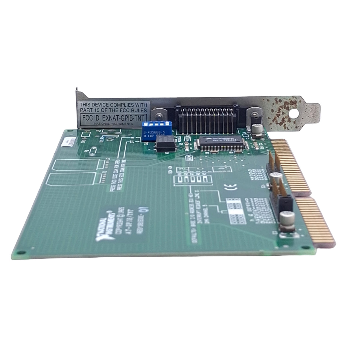 Used National Instruments AT-GPIB/TNT GPIB Interface Board, IEEE 488 Standard 24-Pin