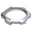 New Hubbell Kellems 00322001LPK50 Zinc-Plated Steel Locknut, 1/2in NPT, 50-Pack
