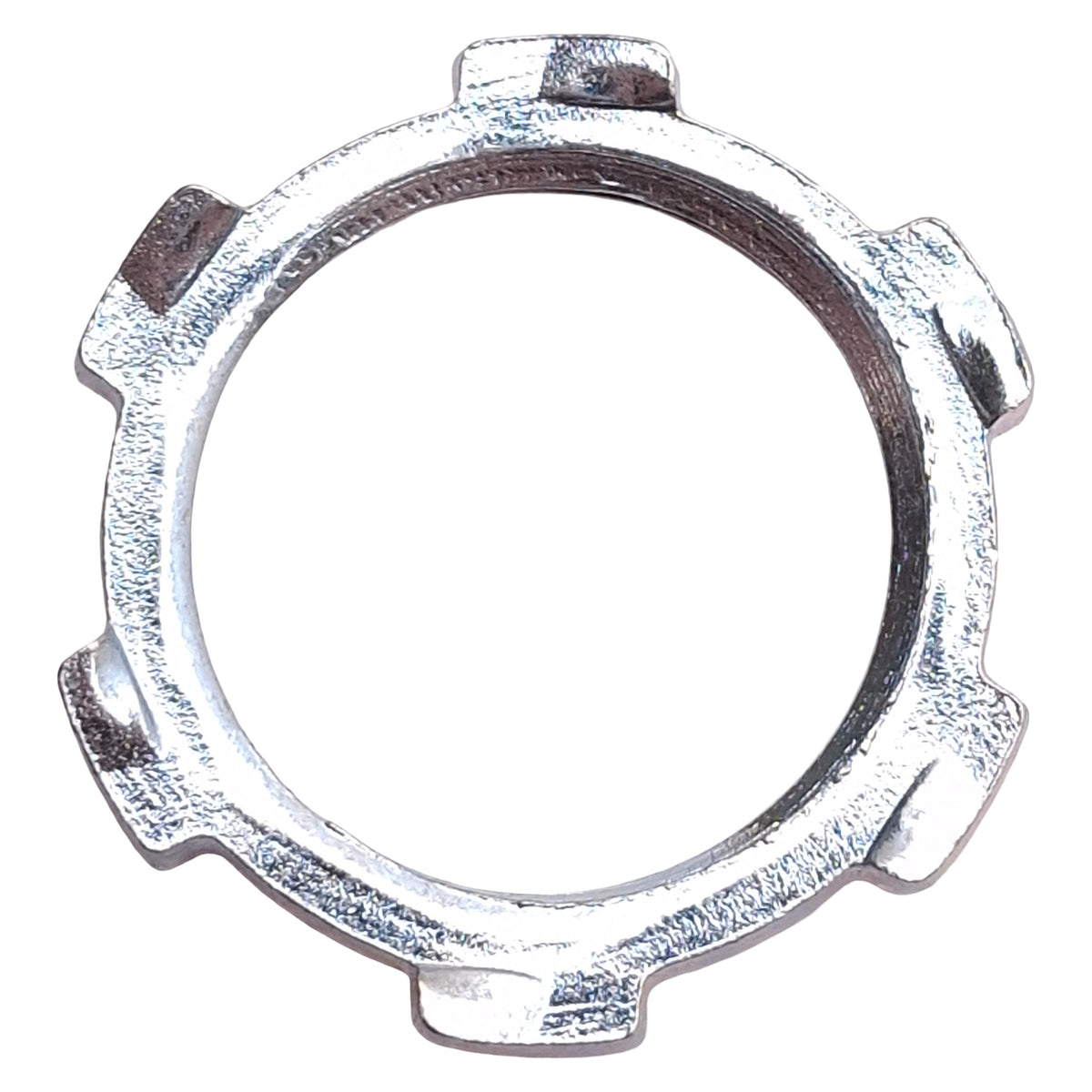 New Hubbell Kellems 00322001LPK50 Zinc-Plated Steel Locknut, 1/2in NPT, 50-Pack
