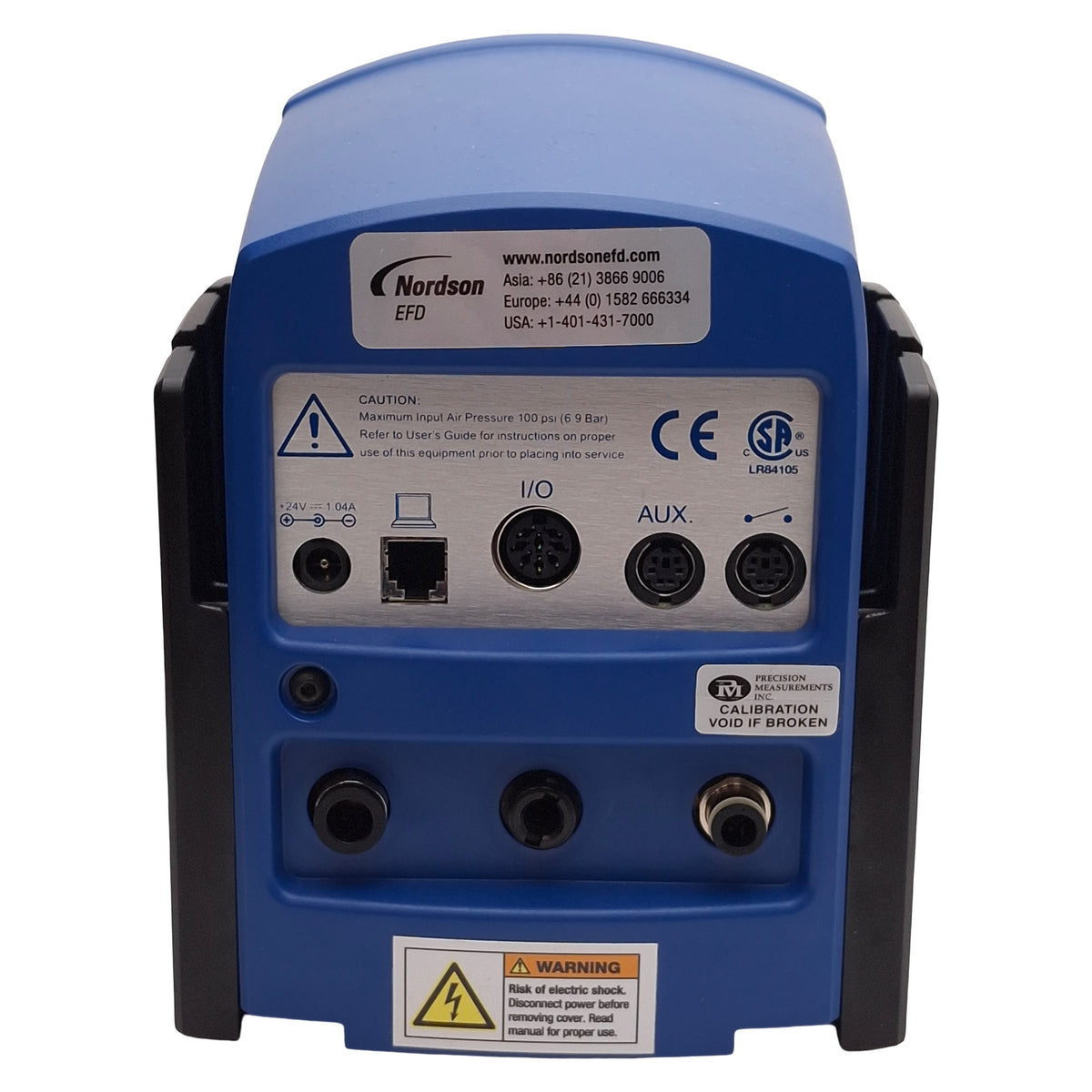 Used Nordson EFD 7017041 Ultimus Fluid Dispenser w/ Foot Switch & Adapter, 0-100psi