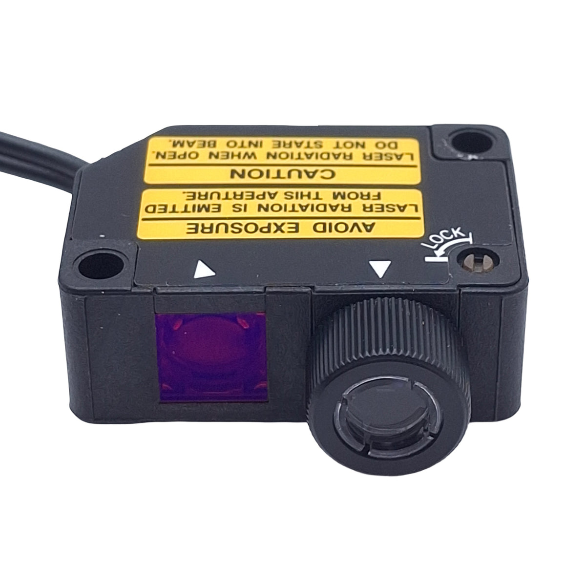 New  Keyence LV-H32 Adjustable Reflective Sensor Head, 30-1000mm Range, 660nm wvl