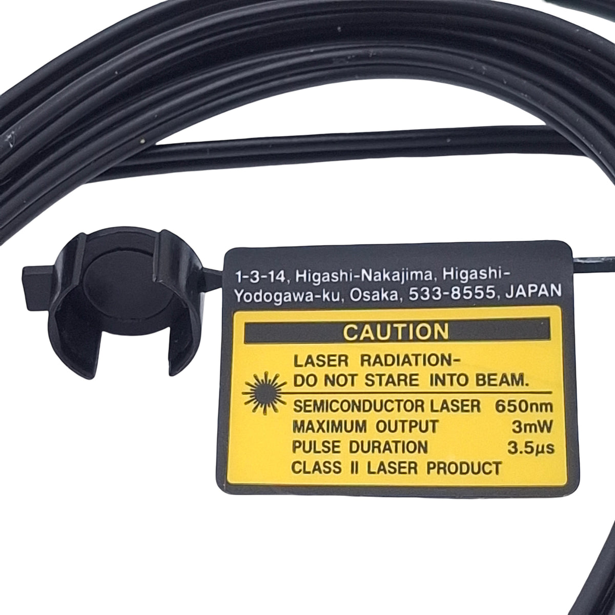 New  Keyence LV-H32 Adjustable Reflective Sensor Head, 30-1000mm Range, 660nm wvl