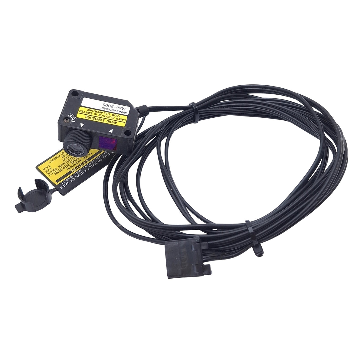 Used  Keyence LV-H32 Adjustable Reflective Sensor Head, 30 to 1000mm Range, 660nm wvl