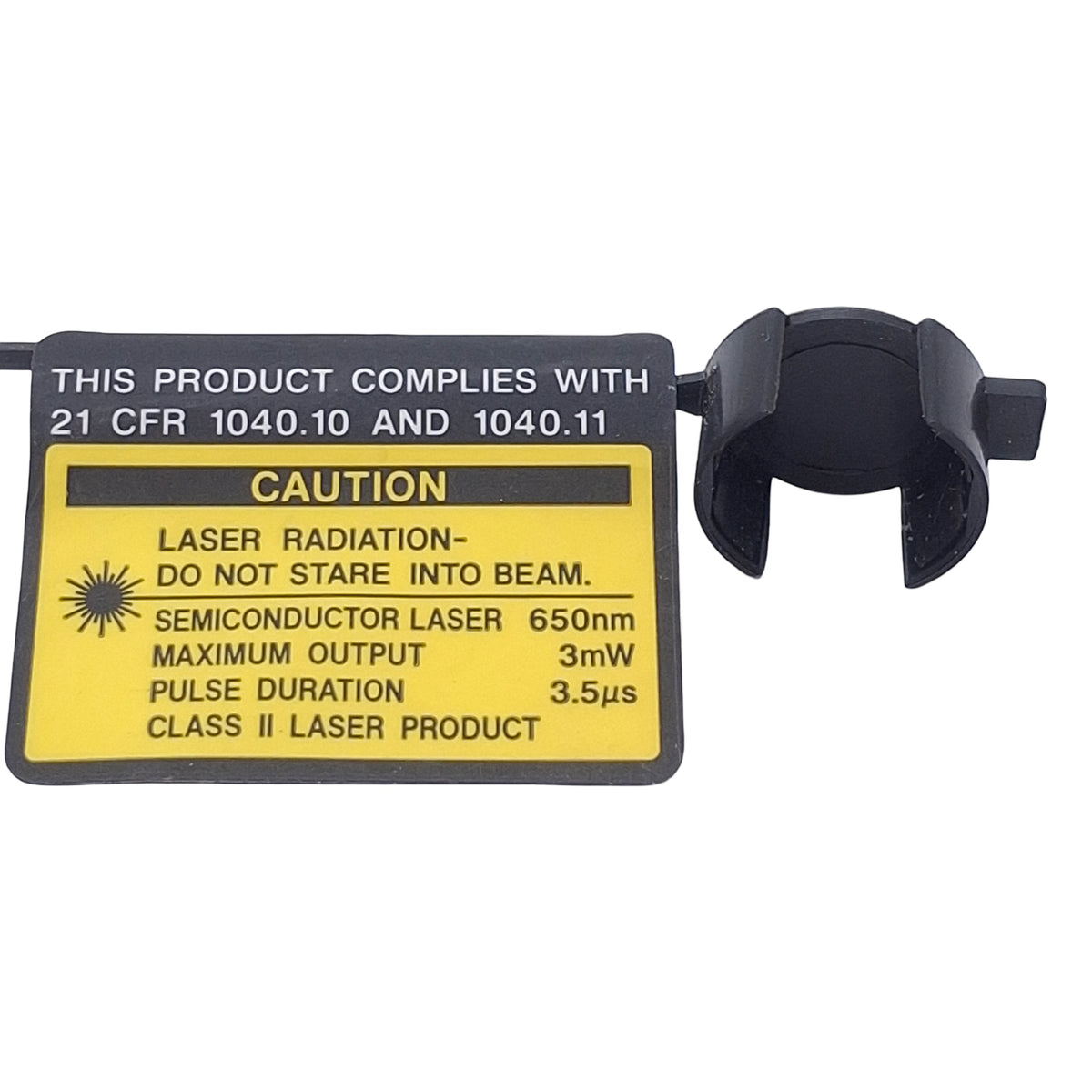 Used  Keyence LV-H32 Adjustable Reflective Sensor Head, 30 to 1000mm Range, 660nm wvl