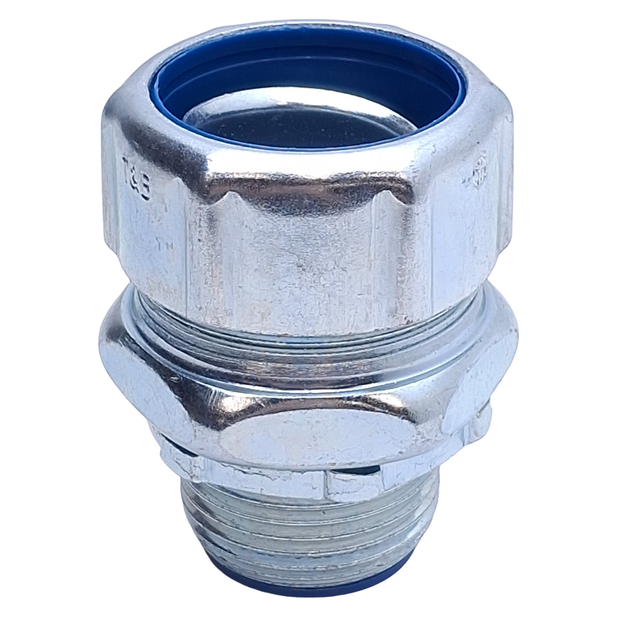 New – Open box Lot of 3 T&B 5334-TB Liquidtight Flexible Metal Conduit Connector, 1in NPT