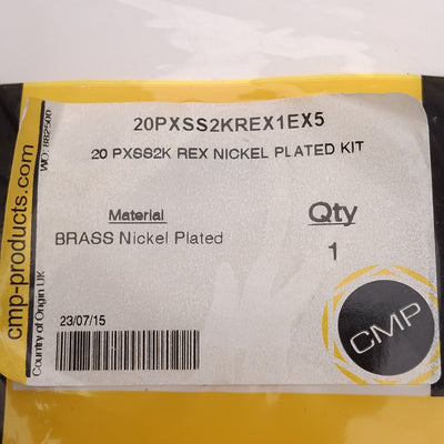 New CMP Appleton 20PSS2KREX1EX5 Explosive Atmosphere Barrier Cable Gland, M20x1.5