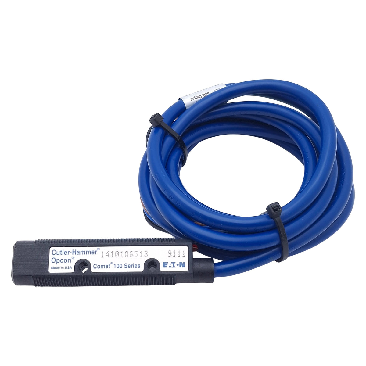 New – Open box Eaton 14101A6513 Photoelectric Sensor, NPN, 20-264VAC/15-30VDC, ø0.71in, 3-Wire