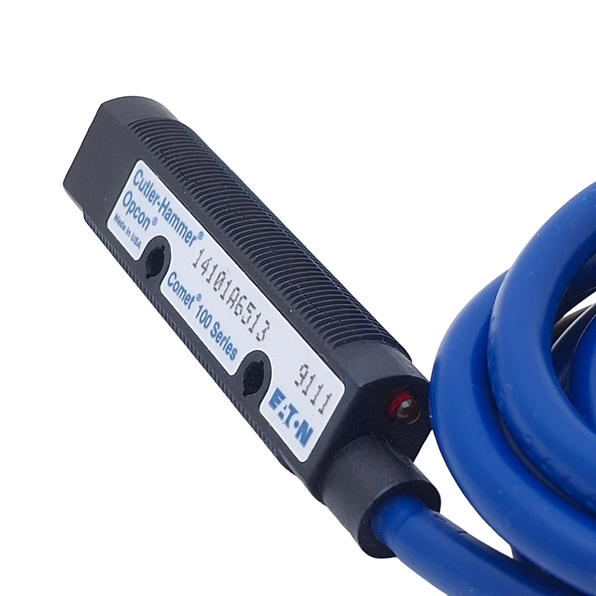 New – Open box Eaton 14101A6513 Photoelectric Sensor, NPN, 20-264VAC/15-30VDC, ø0.71in, 3-Wire